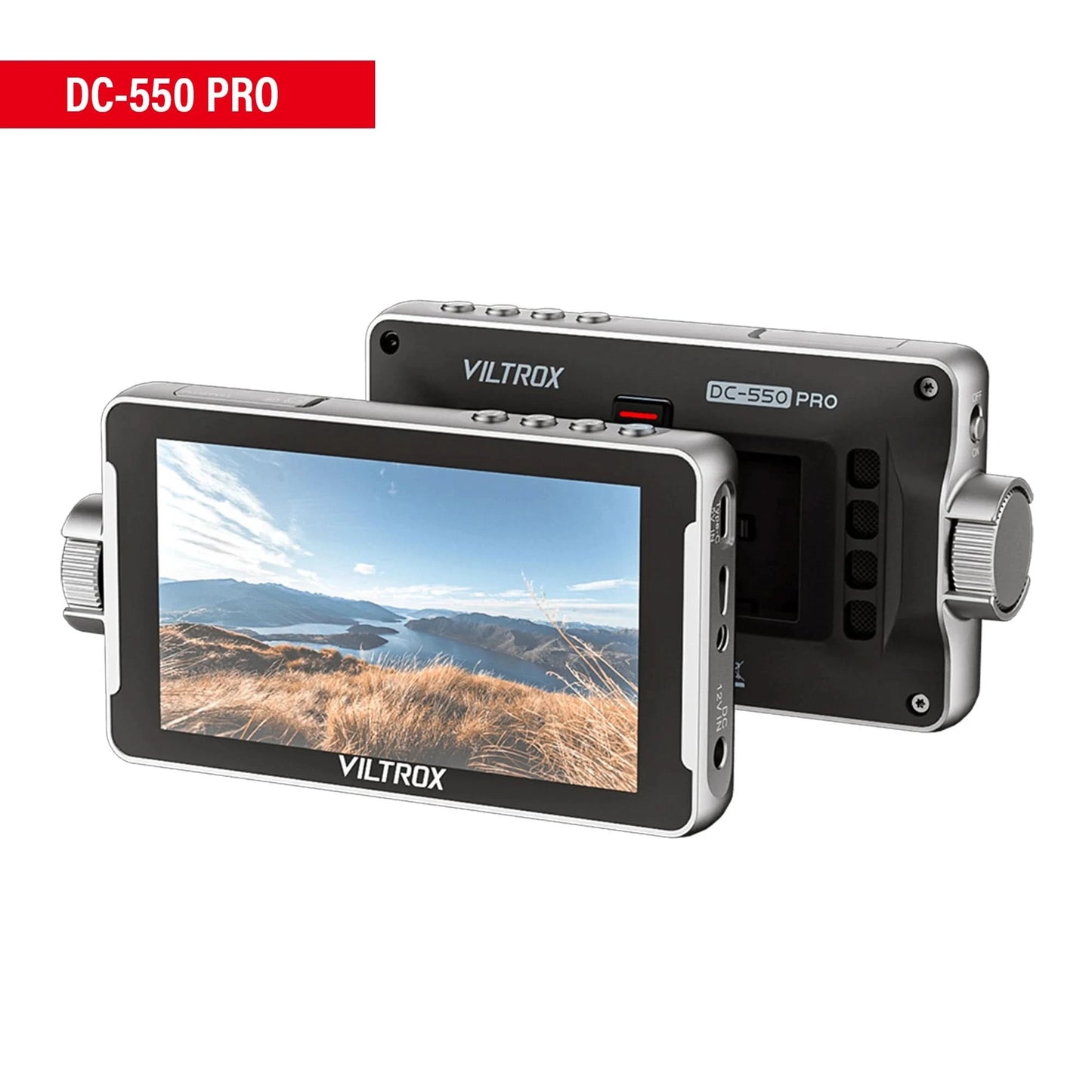 VILTROX DC-550 5.5 Inch Profissional Camera Studio Monitor 4K 30Hz HDMI Touch Screen Field 3D LUT Director Monitor 1920x1080