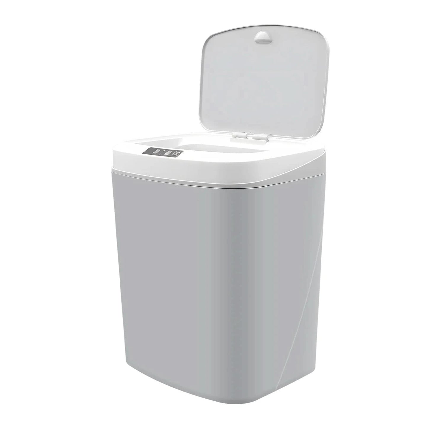 Lata de lixo sensor de toque automático lata lata de lixo plástico cozinha latas sala estar capacidade do agregado familiar