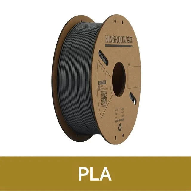 KINGROON Standard 1KG PLA PETG TPU ABS Filament 1.75mm +/- 0.03mm No bubbles 3D Printer Plastic, Random Spool