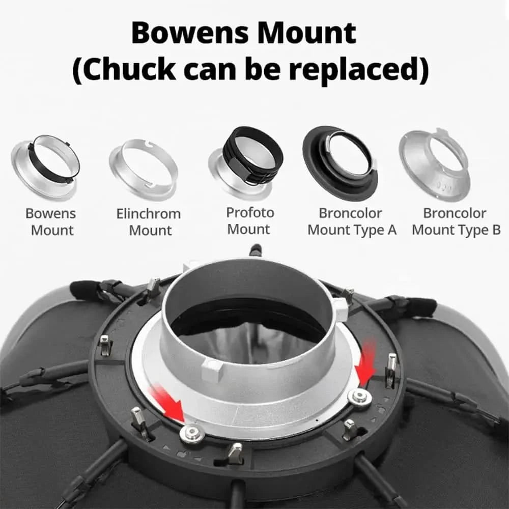 【DO BRASIL】Sokani X60 Mini 60W RGB Bi-Color LED Video Light Wireless Bowens Mount for Youtube TikTok Photography Shooting