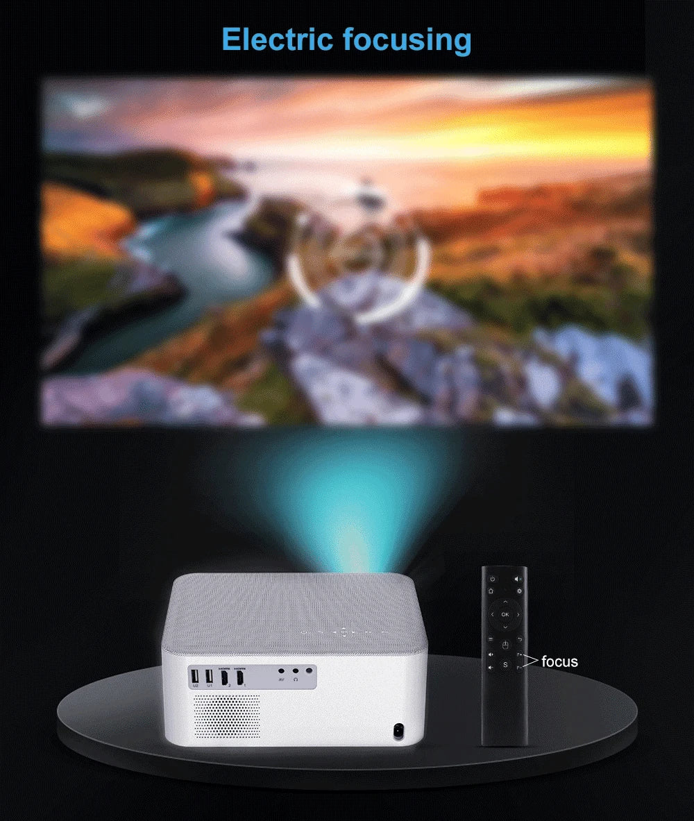 ThundeaL TD92 Pro Full HD Projector Portable Home Theater for 2K 4K 1080P Video Android WIFI Phone TD92Pro Beam Projector Cinema