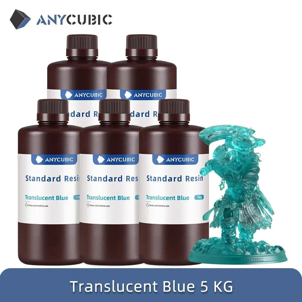 ANYCUBIC Standard Resin 3D Printer High Precision 405nm UV Curing Resin LCD 3D Printing UV Resin Materials For Photon Mono