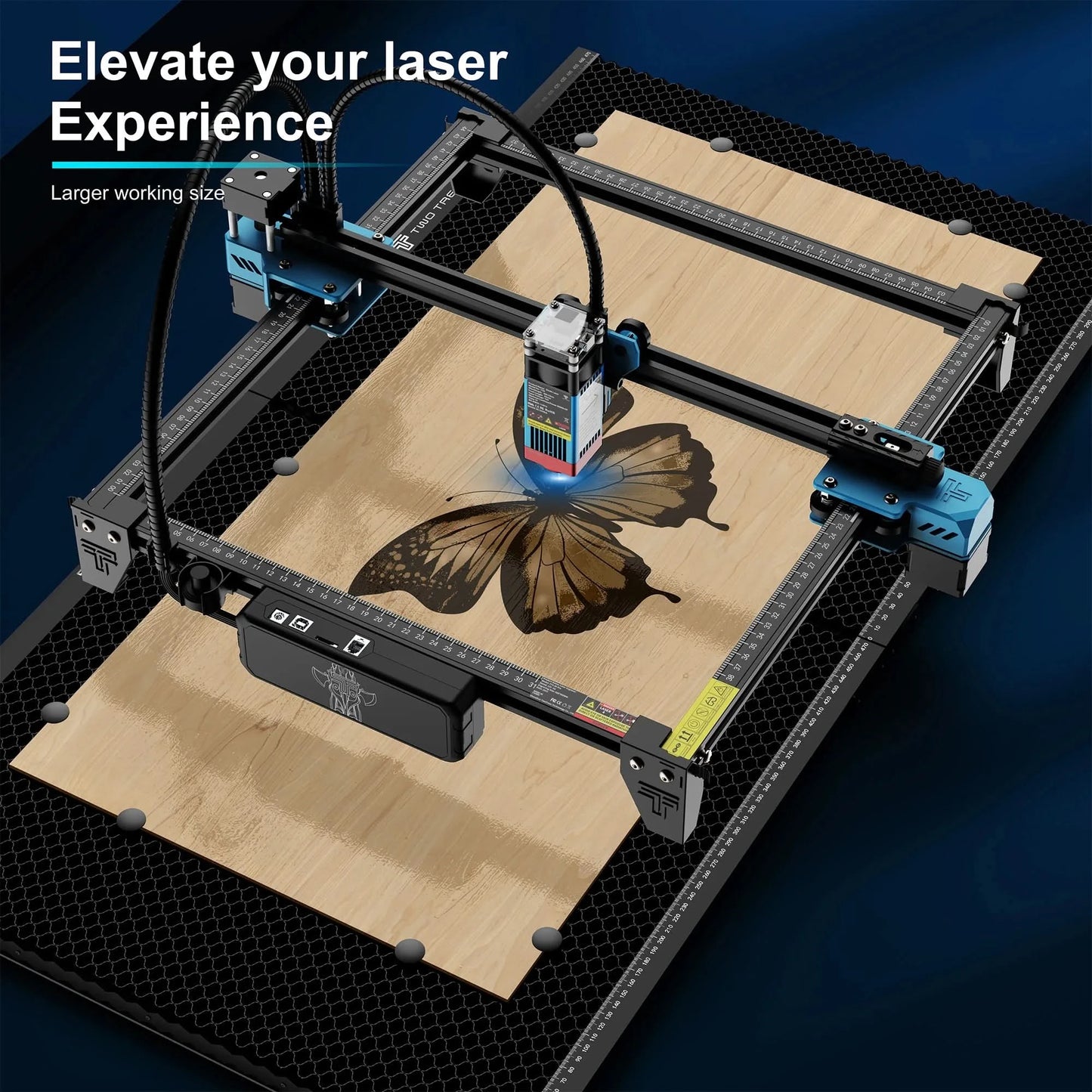 TWO TREES 2 in1 Spliceable Honeycomb Working Table Extra large carving area Honeycomb laser cutting bed laser machine honeycomb
