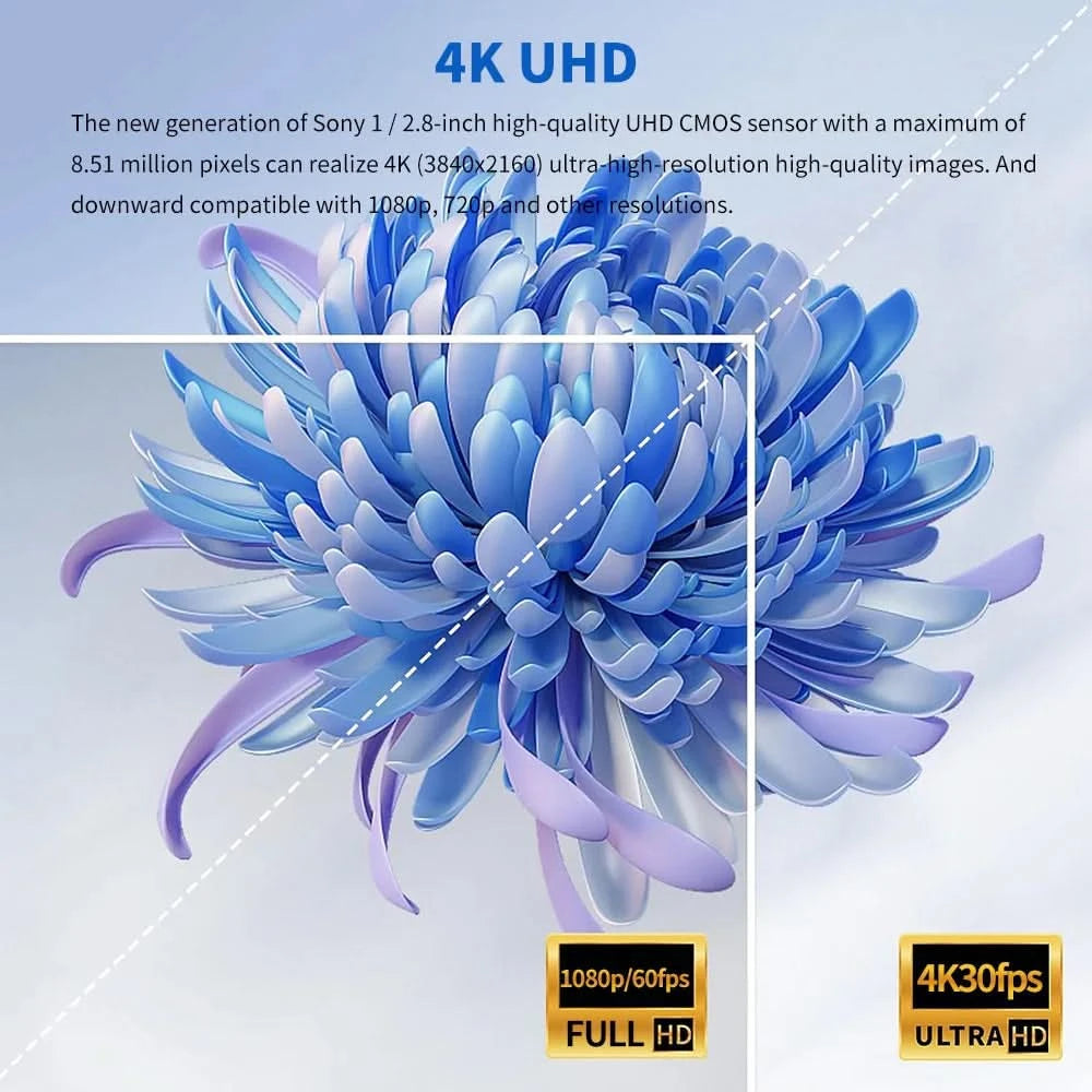 Runpu 4K30fps 20X Optical Zoom AI-Tracking Ptz NDI Camera HDMI LAN POE Live Streaming Broadcast Video Conference System Camera