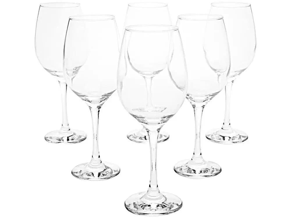 Kit 6 Glass Cups For Wine/Water 385Ml Nadir Figueiredo
