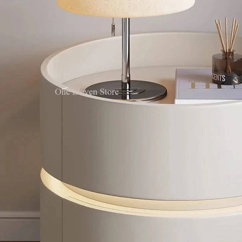 Nightstands Room Cool Stuff Bedroom Multifunction Bedside Table Chest Drawers Home Wood Nordic Cabinet Mesa Bedroom Furniture