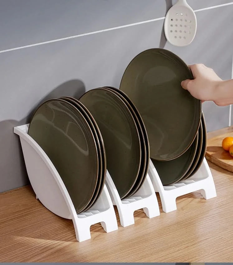 Kitchen Storage Rack, Cabinet, Tableware, Drainage And Storage Rack, Household Multifunctional Countertop, Pot Cover Rack