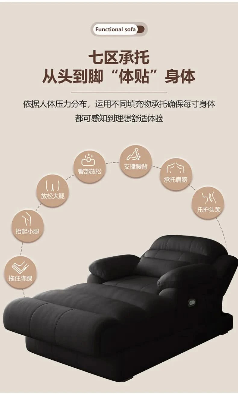 Lounge Sleeper Living Room Sofa Multifunctional Cinema Comfortable Minimalist Sofa Relaxing Corner Meuble De Salon Furnitures