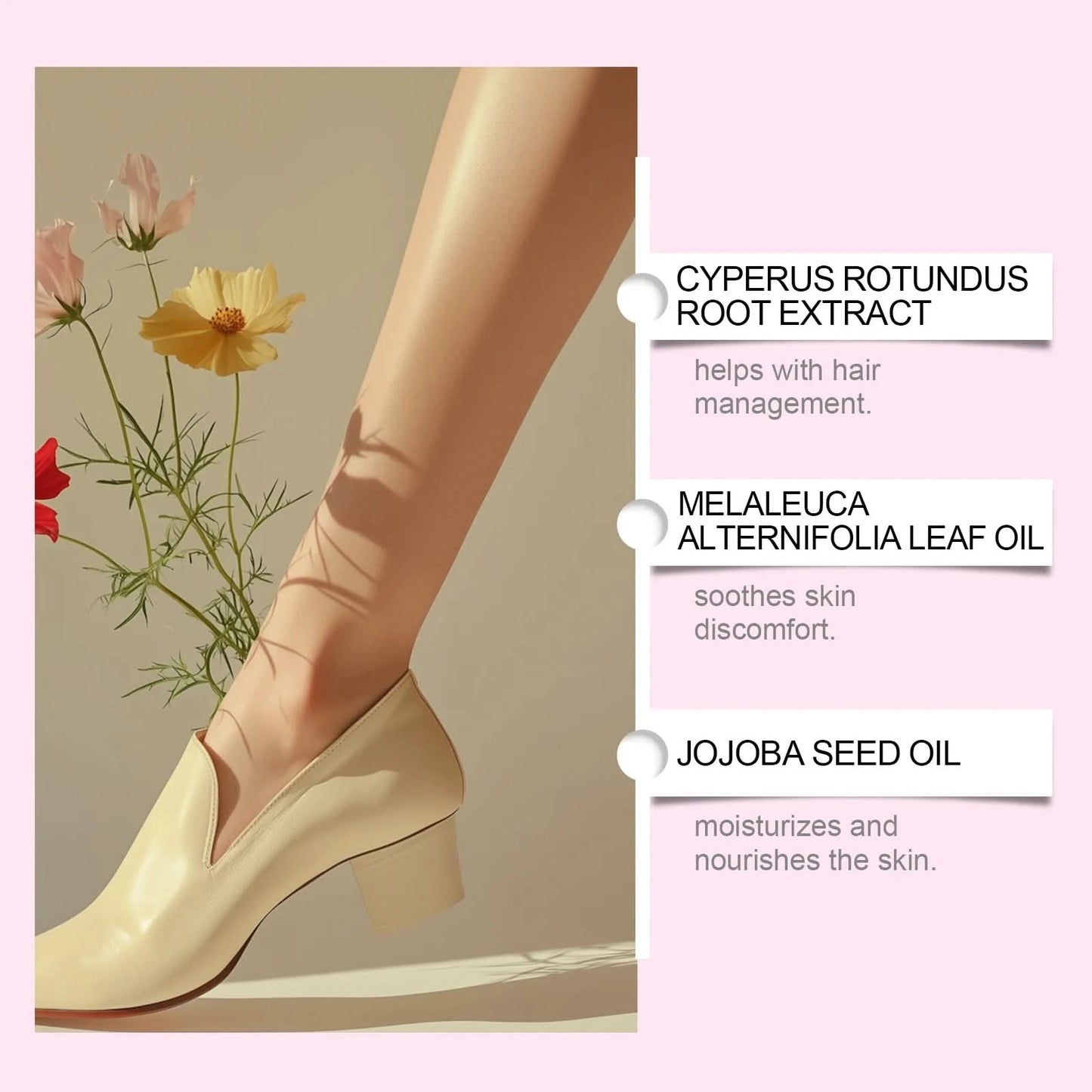 Hair Removal Care Essential Oil: Gentle Skin Care, Clean Hair Removal, Moisturizing, Daily Care Essential Oil