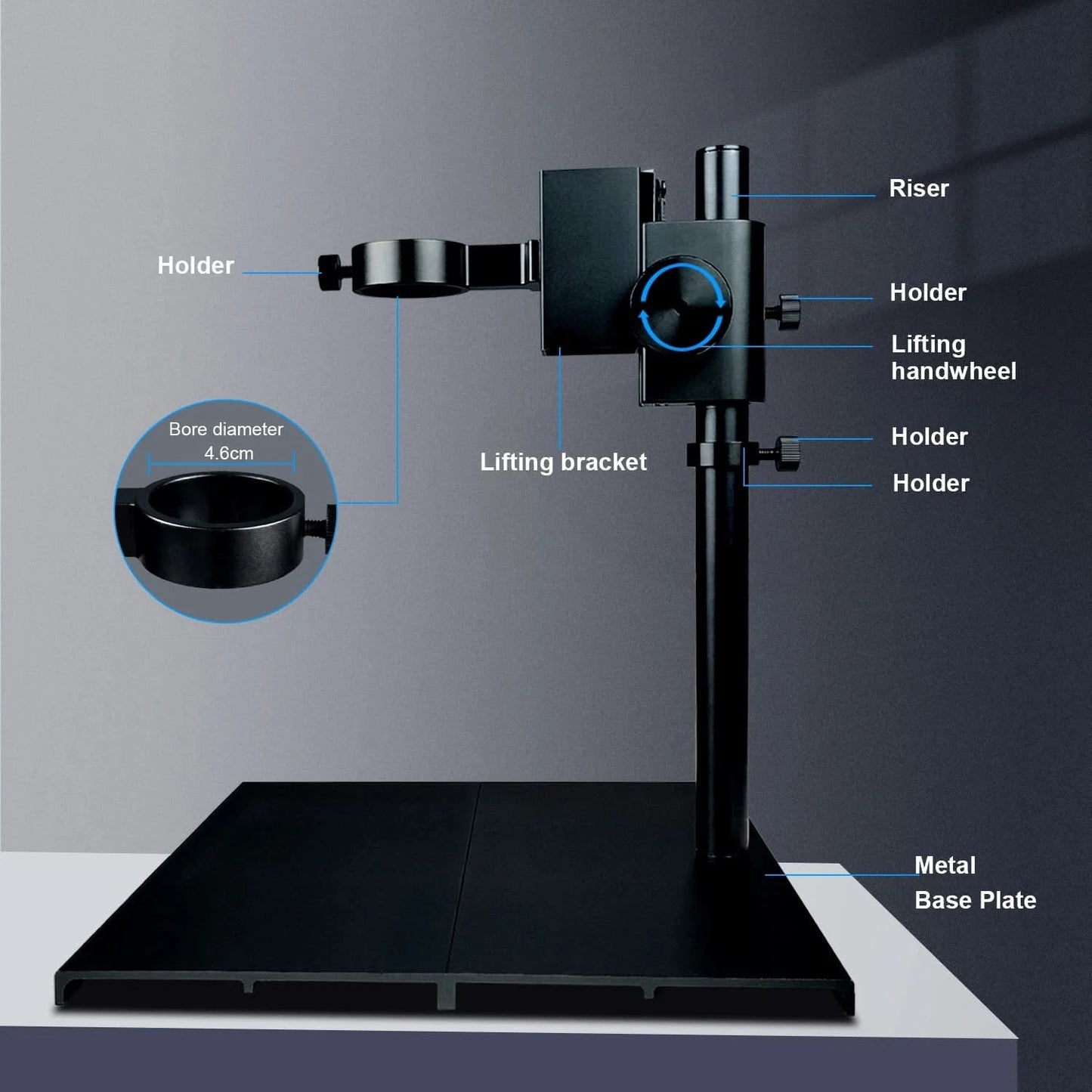 13MP Video-Mikroskop HDMI VGA Industriemikroskop Kamera 1-130X/150X/215X C-Mount Objektiv für Lötreparatur Bildsammlung