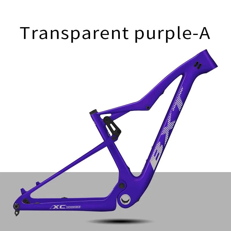 BXT NEW Full Suspension Boost 29er Frame XC Mountain Bicycle Thru Axle Frame UDH hanger