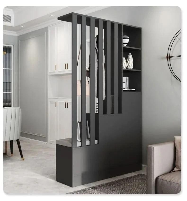 Modern simple large storage space multi-functional partition set furniture living room hall cabinetdrawer type storage Living ro