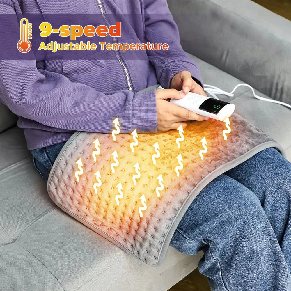 58*29cm Electric Heating Pad Physiotherapy Therapy Blanket Thermal Eliminate Fatigue Winter Warmer 110V 230V US/EU/UK Plug