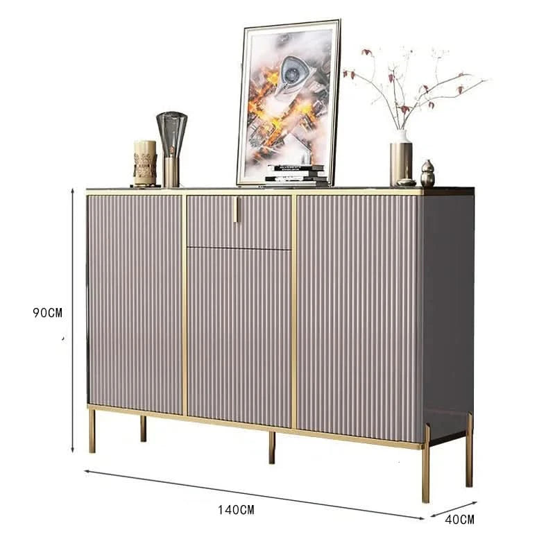 Fashion Modern  Cabinets Living Room Storage Modern Open Space Saving Display Cabinet Trendy Big Vitrina Home Furniture