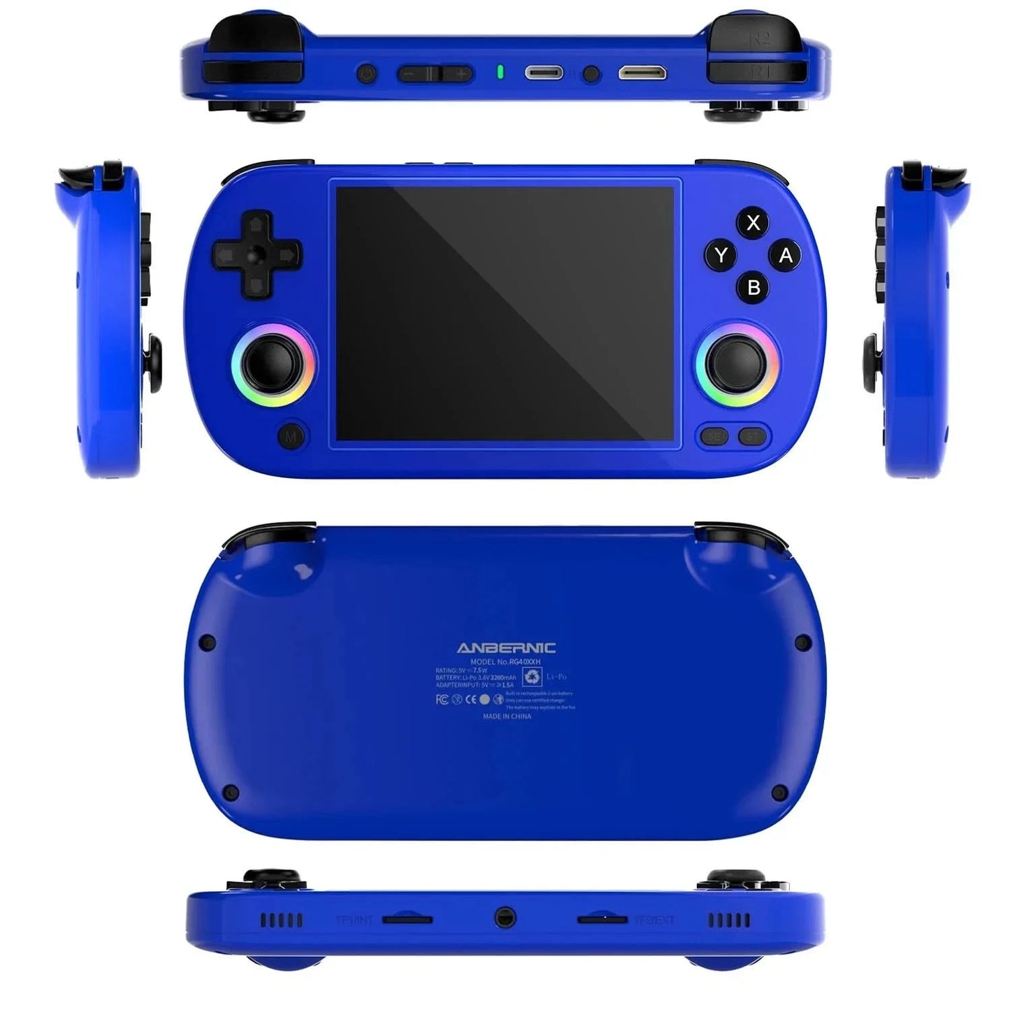 ANBERNIC RG40XX H Retro Handheld Game Console RG40XXH Video Player Smartpro 4.0inch IPS screen Linux 5G WIFI 256G 300+ PSP Games