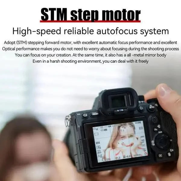 7artisans 50mm F1.8 Full Frame AutoFocus Camera Lens for Sony E Mount A7 A7R A7C A9 Nikon Z Mount Z7 Z6 Z5 Z9 Z50