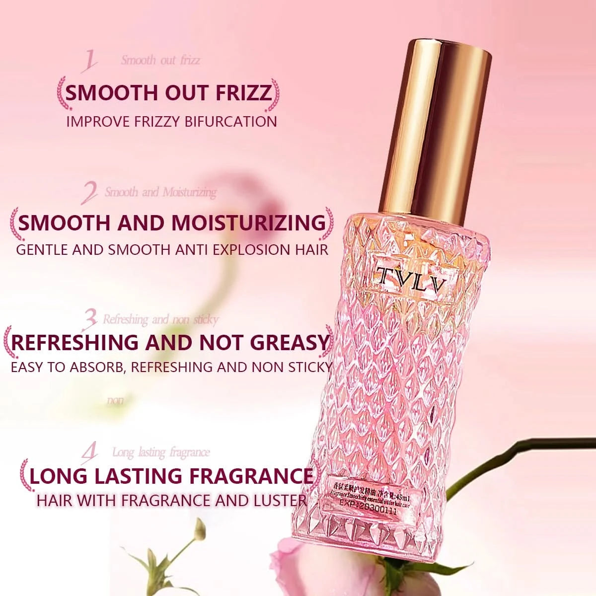 2 - in - 1 Hair Repair Perfume Hair Care Essential Oil: Deep Cleansing, Refreshing Scalp, Deep Care