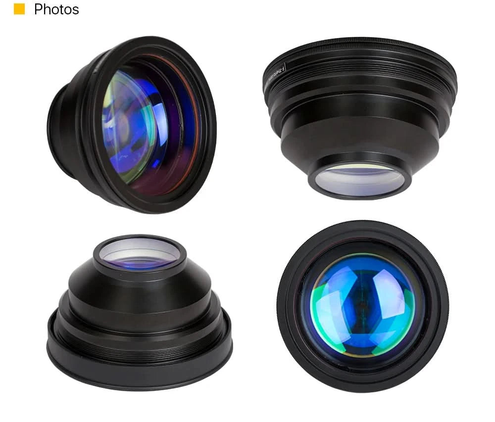 F-theta Scan Lens Field Lens 1064nm 50x50 - 300x300 F63-420mm for 1064nm YAG Optical Fiber Laser Marking Machine Parts