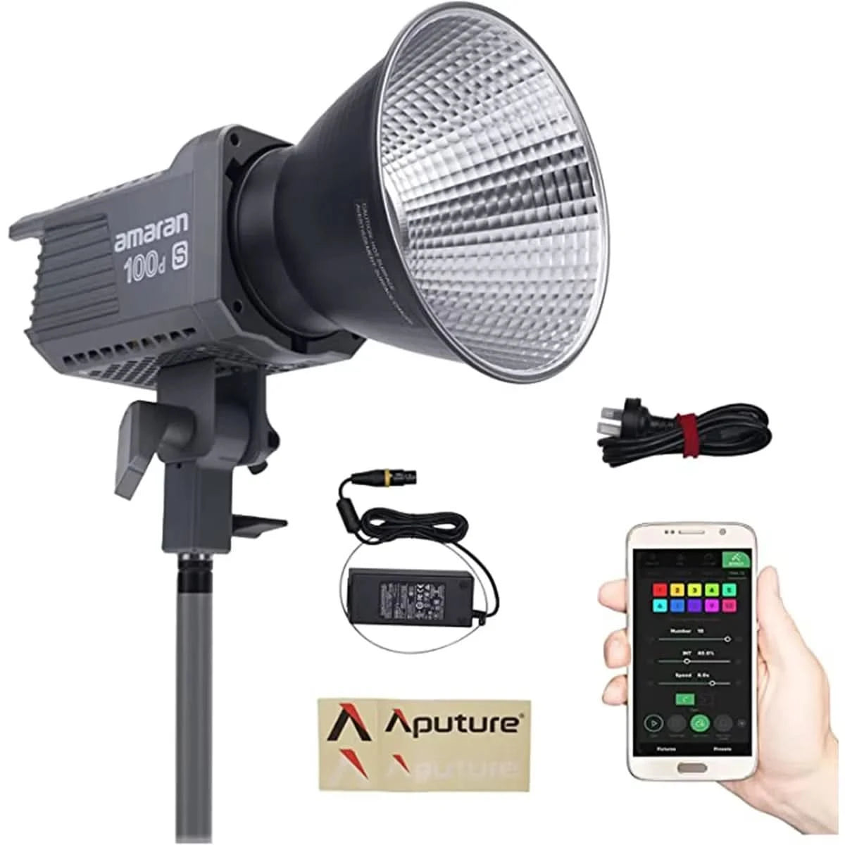 Amaran 200x S 100x S 200d S 100d S COB Video Light Bicolor Daylight Photography Lighting for Film Recoding Filmmaking by Aputure