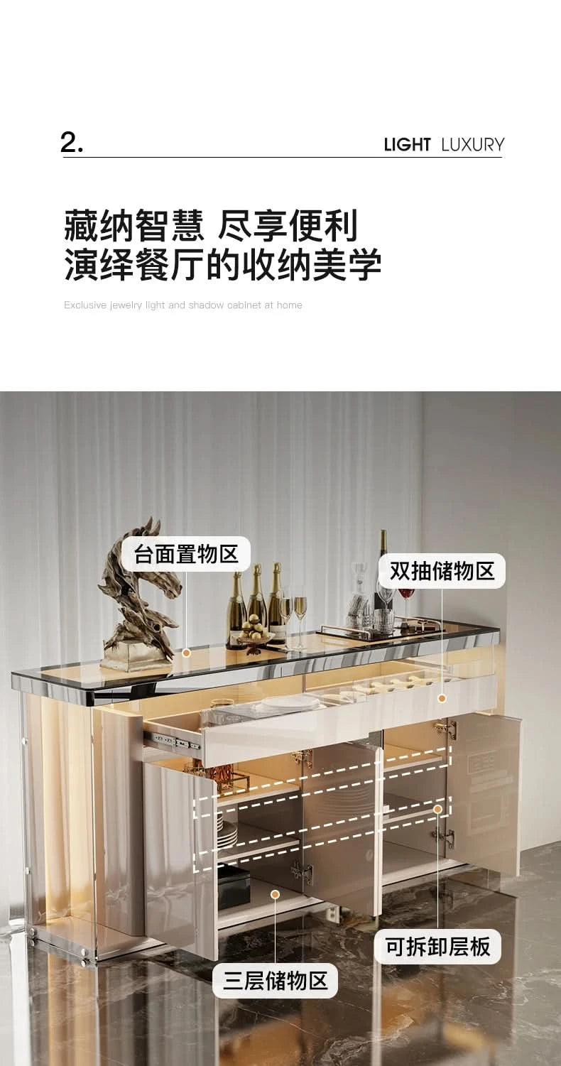 Floor Salon Living Room Cabinets Jewelry Modern Large Craft Cabinet Multipurpose Shelf Muebles Hogar Furniture Accessories