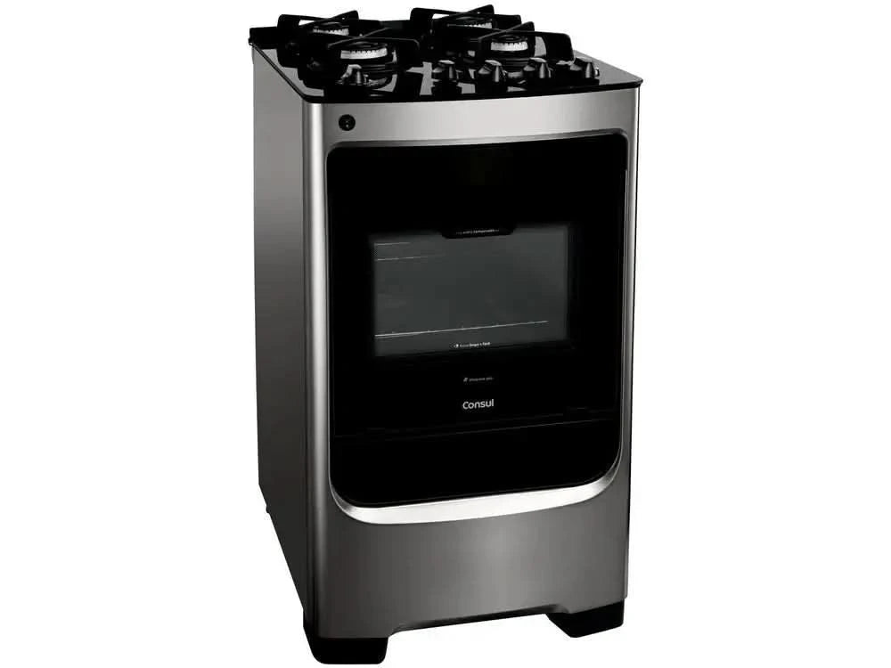 4 Stove Consul Inox Glass Table CFO4VARUNA - Bivolt