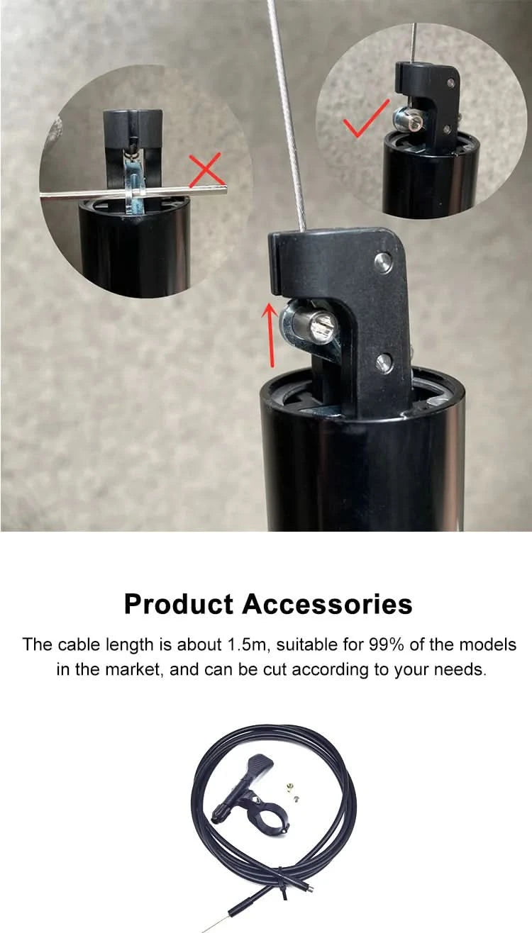 KS EXA 900I Wire Control Hydraulic Seat Tube MTB Seatpost 30.9/31.6mm Cable Remote Internal Routing Dropper