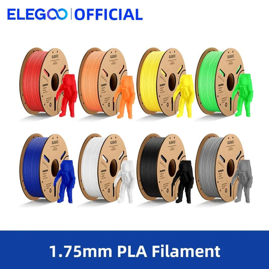 ELEGOO 1.75mm PLA Filament 1kg Kunststoff 3D PLA für 3D-Drucker Verbrauchsmaterial für FDM 3D-Drucker NEPTUNE 3 PRO