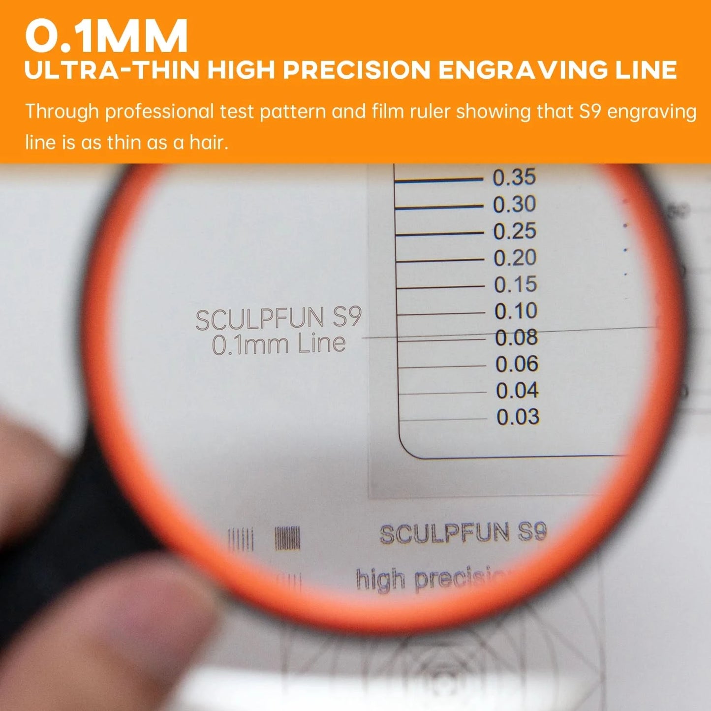 SCULPFUN S9 Laser Machine 90W CO2 Laser Effect Engraving Cutting Tool High Accuracy 410x420mm Carving Quick Assembly