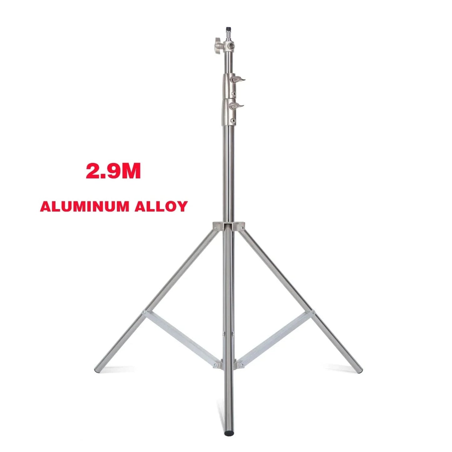 Super Stable Stainless Steel Big Tripod 2.8M Foldable Lighting Stand Tripod Photography For Fill Spot Light Softbox Photo Studio