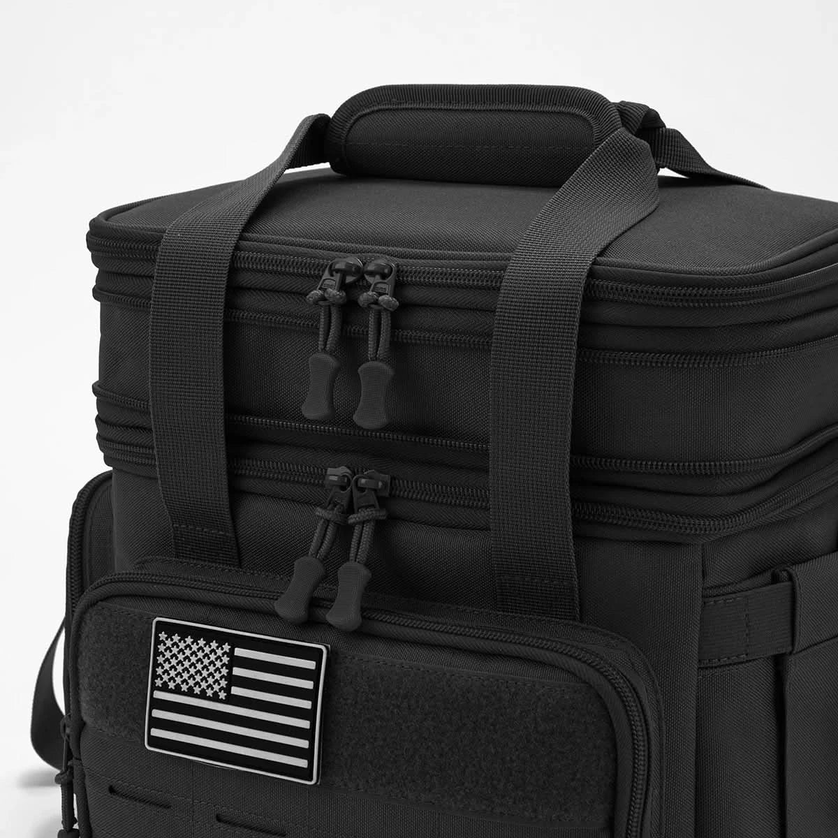 Men's Tactical Lunch Box Expandable 18L Tactical Insulated Cooler Bag,Leak Proof Insulated Lunch Bag For Work Camping Outdoor