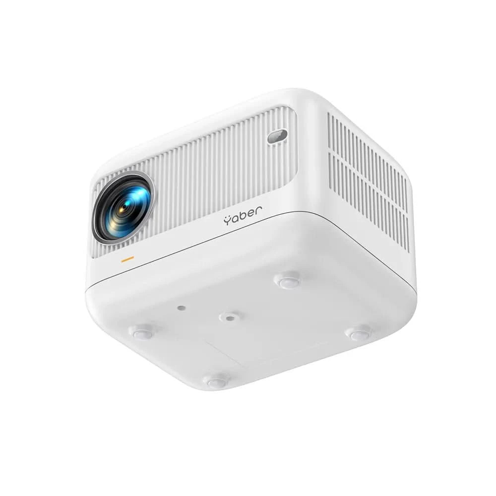 MINI Projector WiFi Bluetooth Projector 20000Lumens 720P Projectors Support 1080p Video for Home Outdoor Cinema Android YABER L1