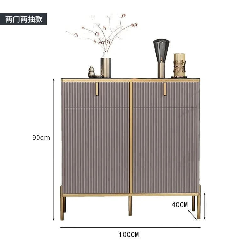 Fashion Modern  Cabinets Living Room Storage Modern Open Space Saving Display Cabinet Trendy Big Vitrina Home Furniture