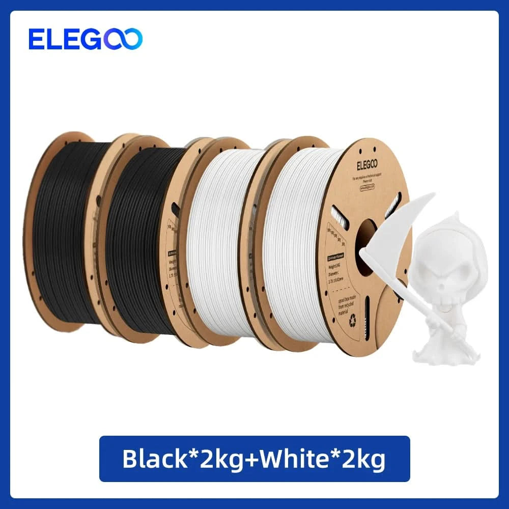 ELEGOO 1.75mm PLA Filament 1kg Plastic 3D PLA for 3D Printer Consumables Material for FDM 3D Printer NEPTUNE 3 PRO