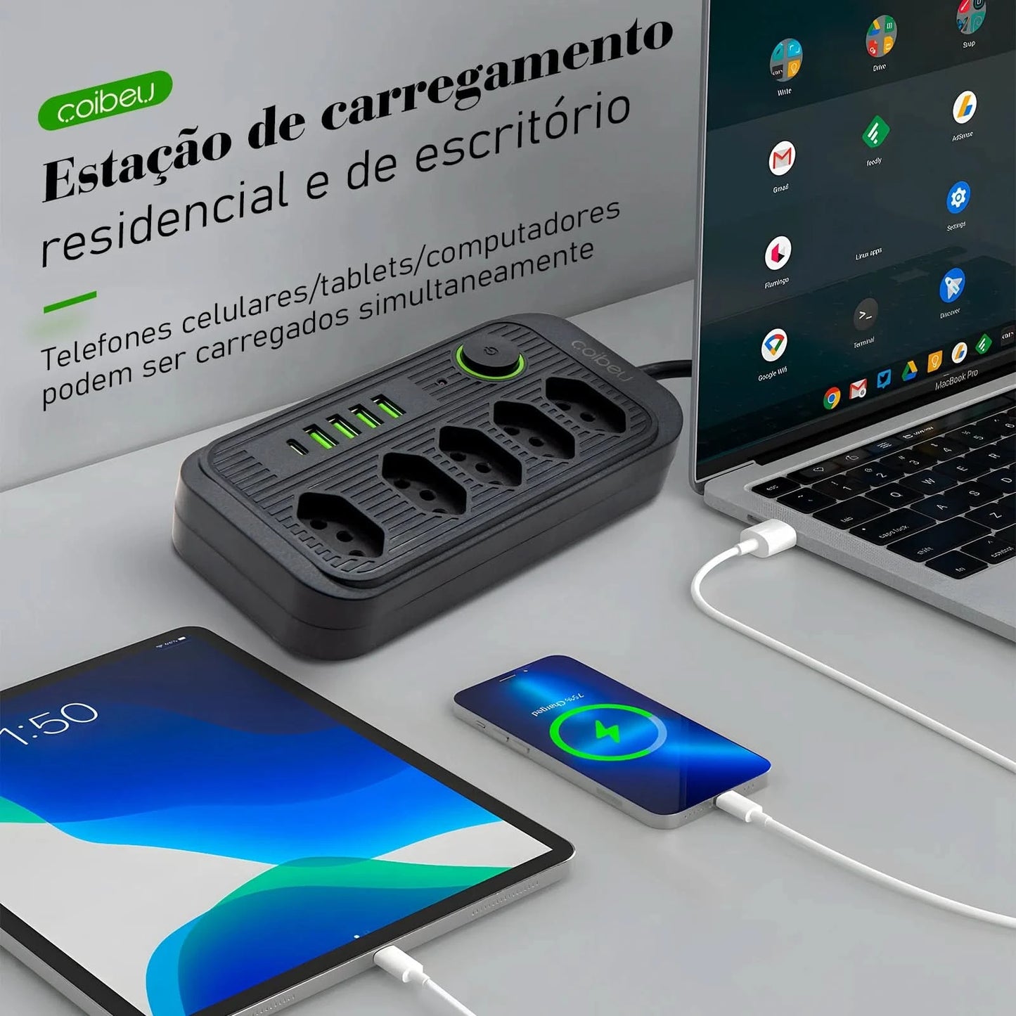Extension Socket, Power Extension, USB Socket, Socket Line Filter, Regua Power Sockets, Electric Extension, 110-220V,10A