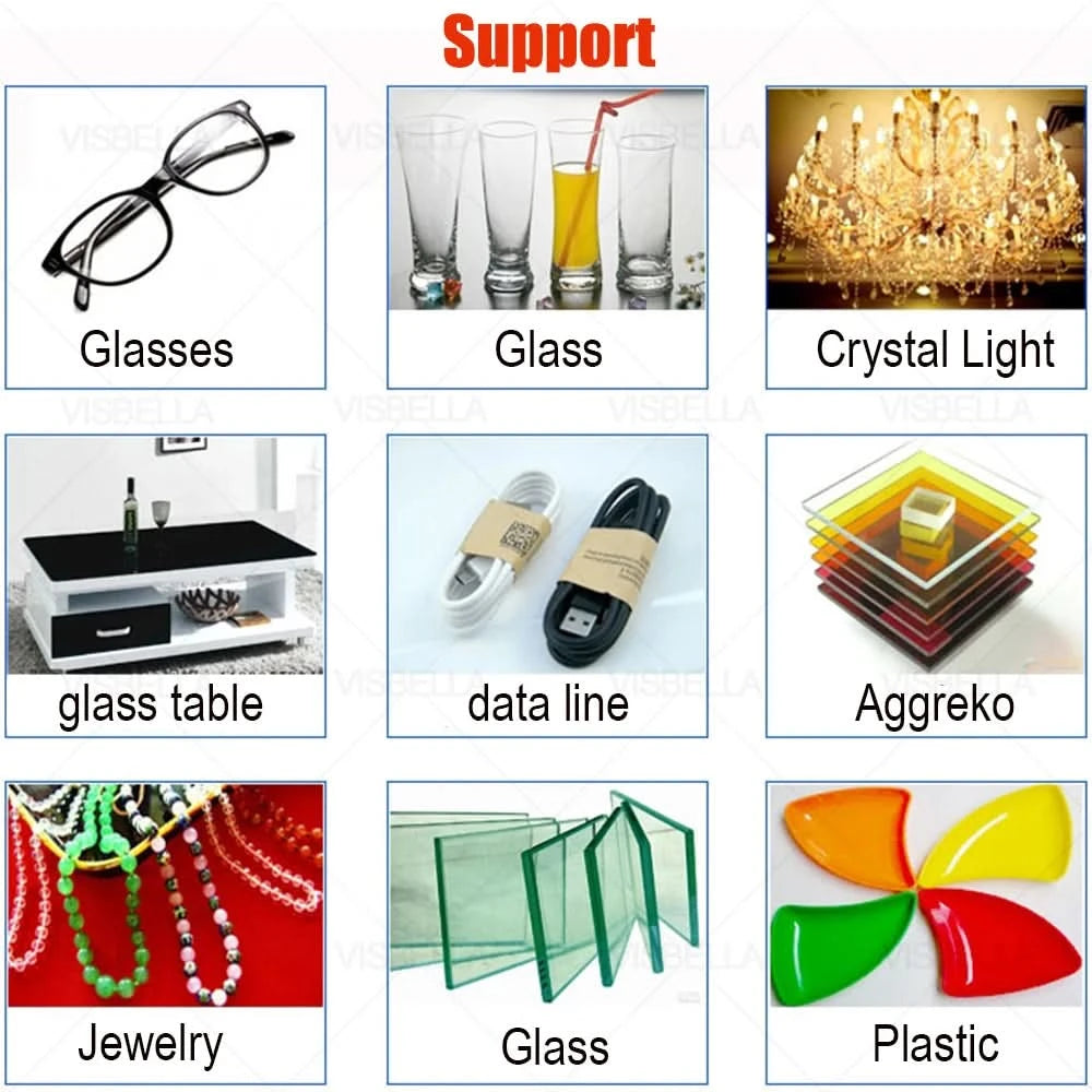 UV Glue Super Bonding Welding Glue Kit UV Curing Glue 5 Seconds Fix Adhesives Sealer Adhesive Bonding & Welding Glue Kit