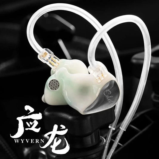 Kinera Celest Wyvern PRO/Wyvern In-Ear-Kopfhörer mit abnehmbarem Boom-Mikrofon, Kopfhörerkabel, Gaming-DJ-Musikkopfhörer