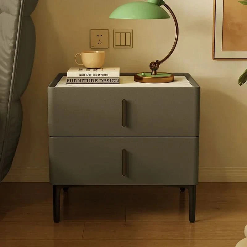 Bedside Storage Nightstand Minimalist Nordic Wood Bedroom Nordic NightstandsLuxury Nordic Mesitas De Noche Home Furniture