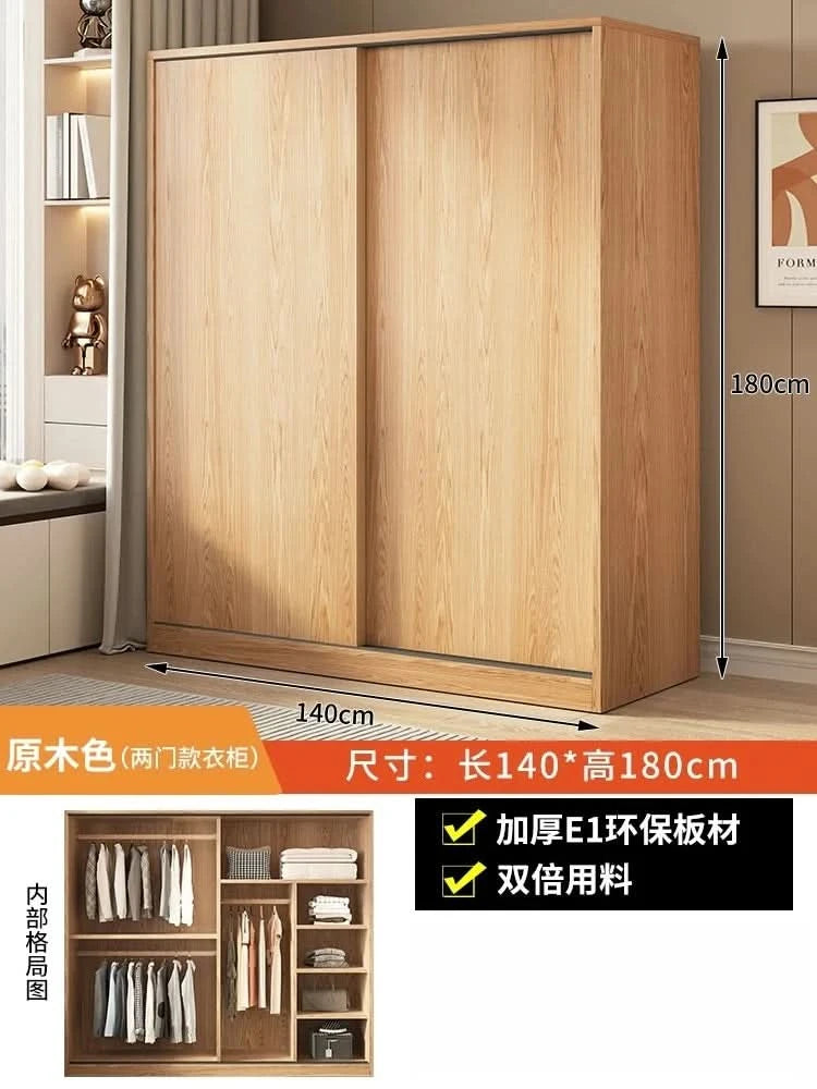 ZEco White Design Wardrobes Organizer Sliding New Bedroom Closet Wardrobe Cabinets Storage Shelf Armoires De Chambre FurnitureZ
