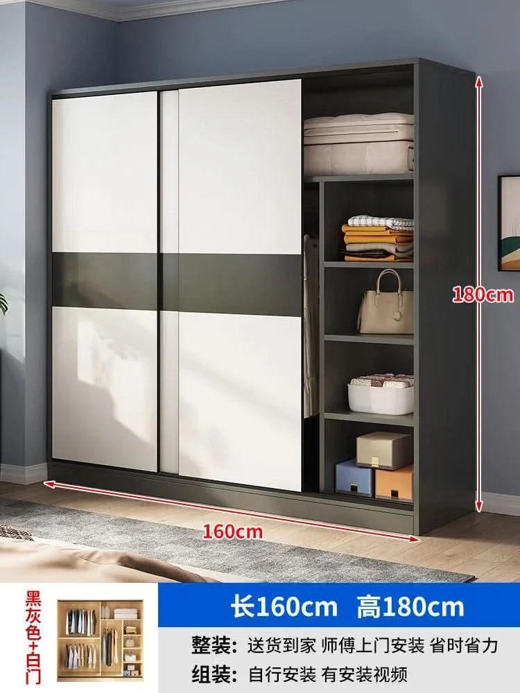 Bedroom Full Size Wardrobes Crafts Storage White Aesthetic Floor Small Wardrobe Dressers Sets Szafy Do Sypialni Home Furniture