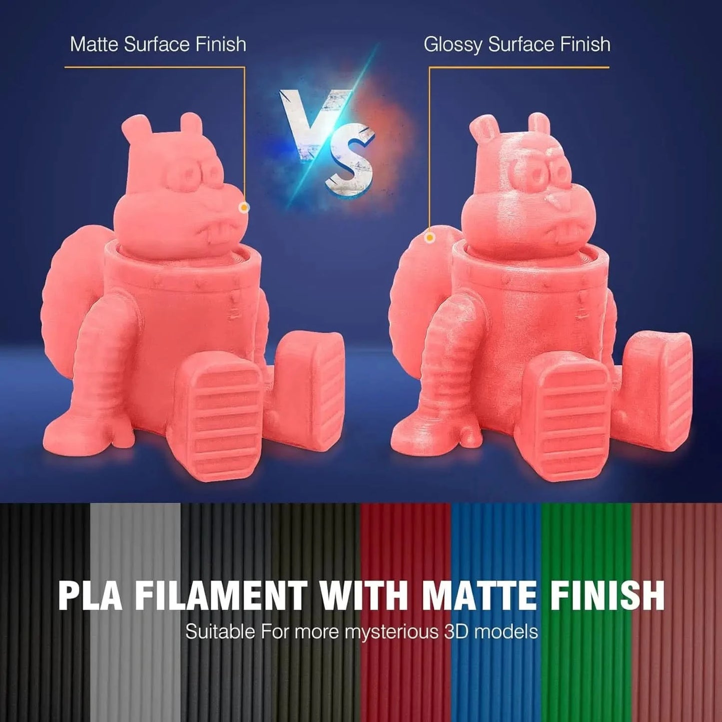 SUNLU 5KG 3D Filament High Speed PLA/PLA META/APLA/PLA MATTE 1.75mm 5Roll 1KG 3D Printer Filament for 3D Printer