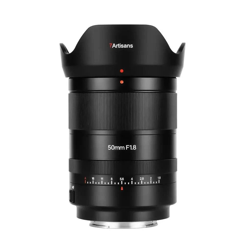 7artisans 50mm F1.8 Full Frame AutoFocus Camera Lens for Sony E Mount A7 A7R A7C A9 Nikon Z Mount Z7 Z6 Z5 Z9 Z50