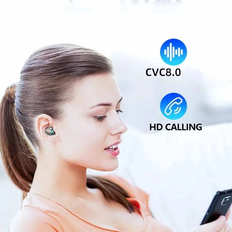 Brazil Fones de ouvido F9-5 Bluetooth sem fio Fones de ouvido Bluetooth com display LED enviados do Brasil