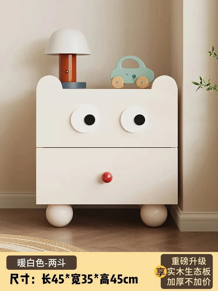 solid wood chest bedside chest bedroom bedside table living room locker sofa side cabinet storage cabinet