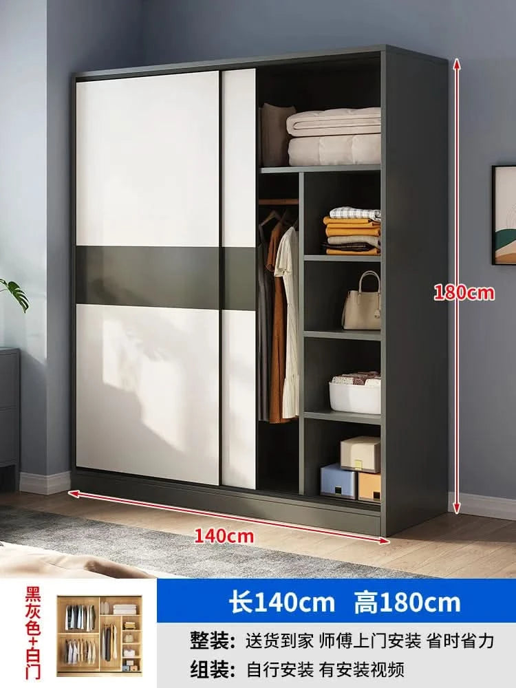 Bedroom Full Size Wardrobes Crafts Storage White Aesthetic Floor Small Wardrobe Dressers Sets Szafy Do Sypialni Home Furniture