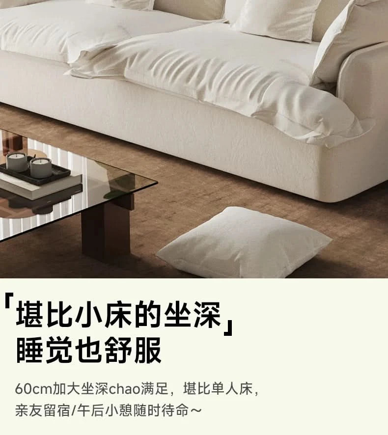Double Floor Living Room Sofas Designer Cushion Adults Comfortable Sofa Floor Elegant Divani Da Soggiorno House Accessories