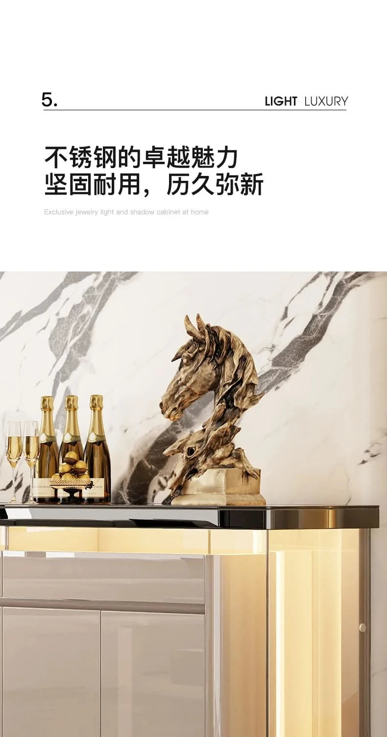 Floor Salon Living Room Cabinets Jewelry Modern Large Craft Cabinet Multipurpose Shelf Muebles Hogar Furniture Accessories