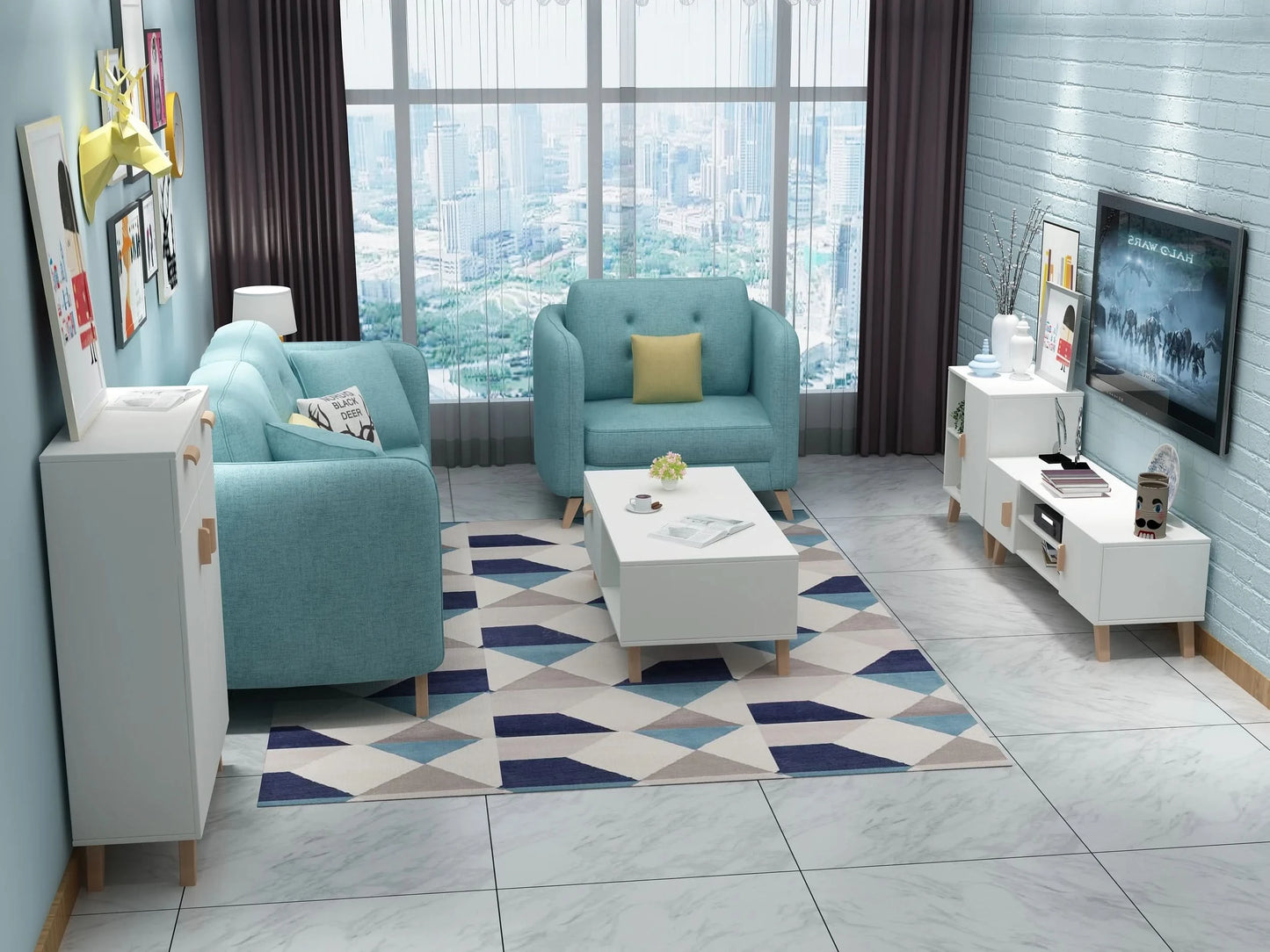 Living Room Sofa Modern Luxury Lounge Sofa
