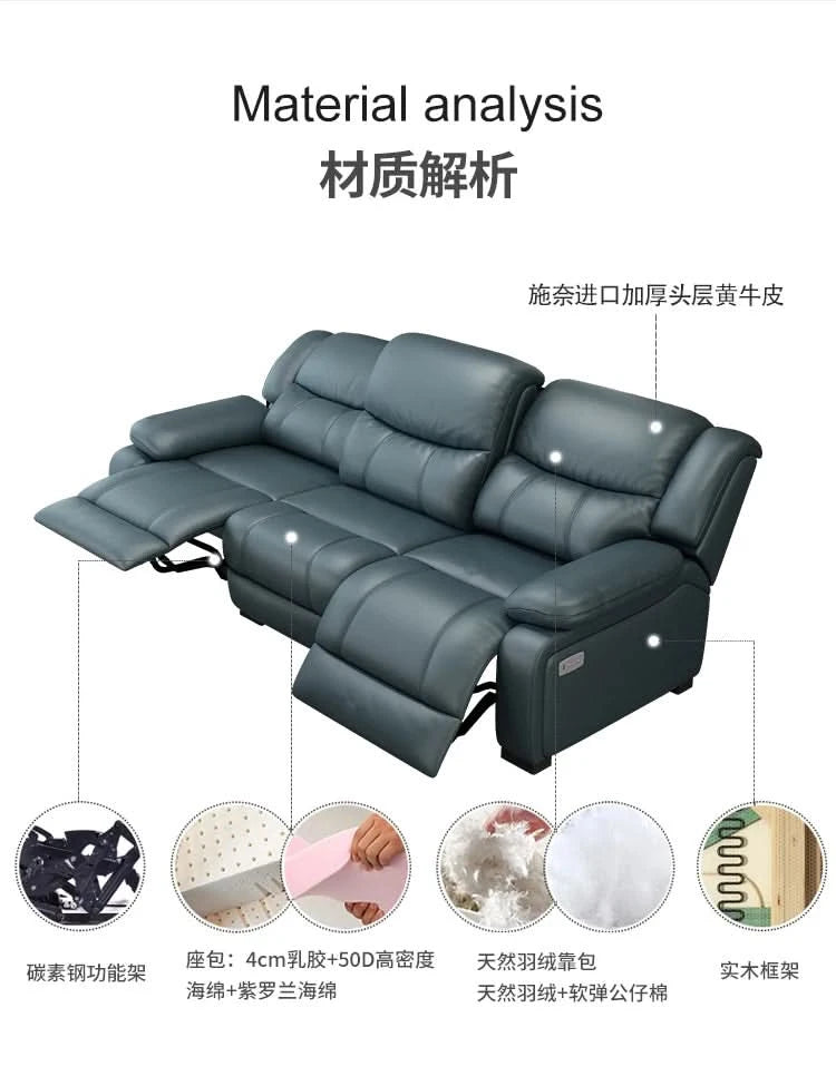 Luxury Function Living Room Sofa Leather Waterproof Designer European Living Room Sofa Reading Children Sofas Camas Furnitures
