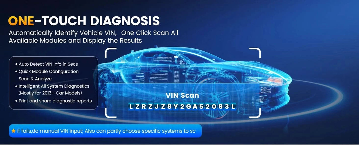 Global Version THINKCAR THINKSCAN 689BT OBD2 Diagnostic Tool DOIP CANFD Bi-directional ECU Coding 35 Resets Lifetime Free Update