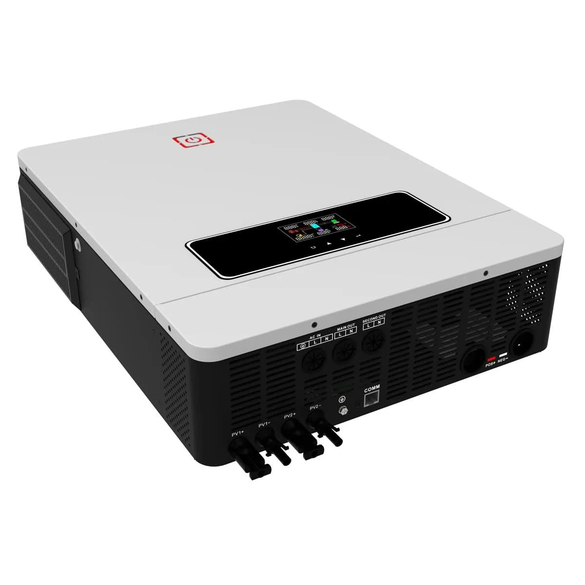 Y&H 10.2KW/6.2KW Hybrid Solar Inverter On/off grid Inverter 48V 220V Pure Sine Wave Inverter MPPT 160A/120A Charge Controller